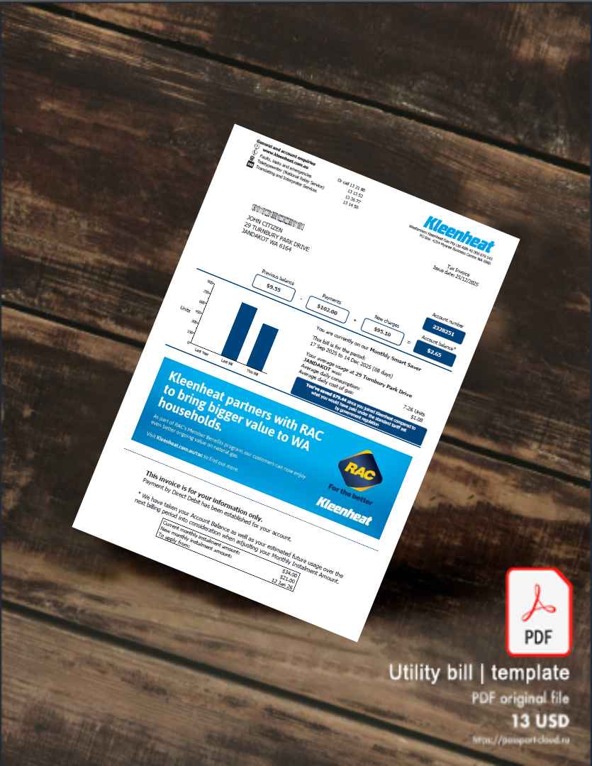 Utility bill | Albanian Power | Albania